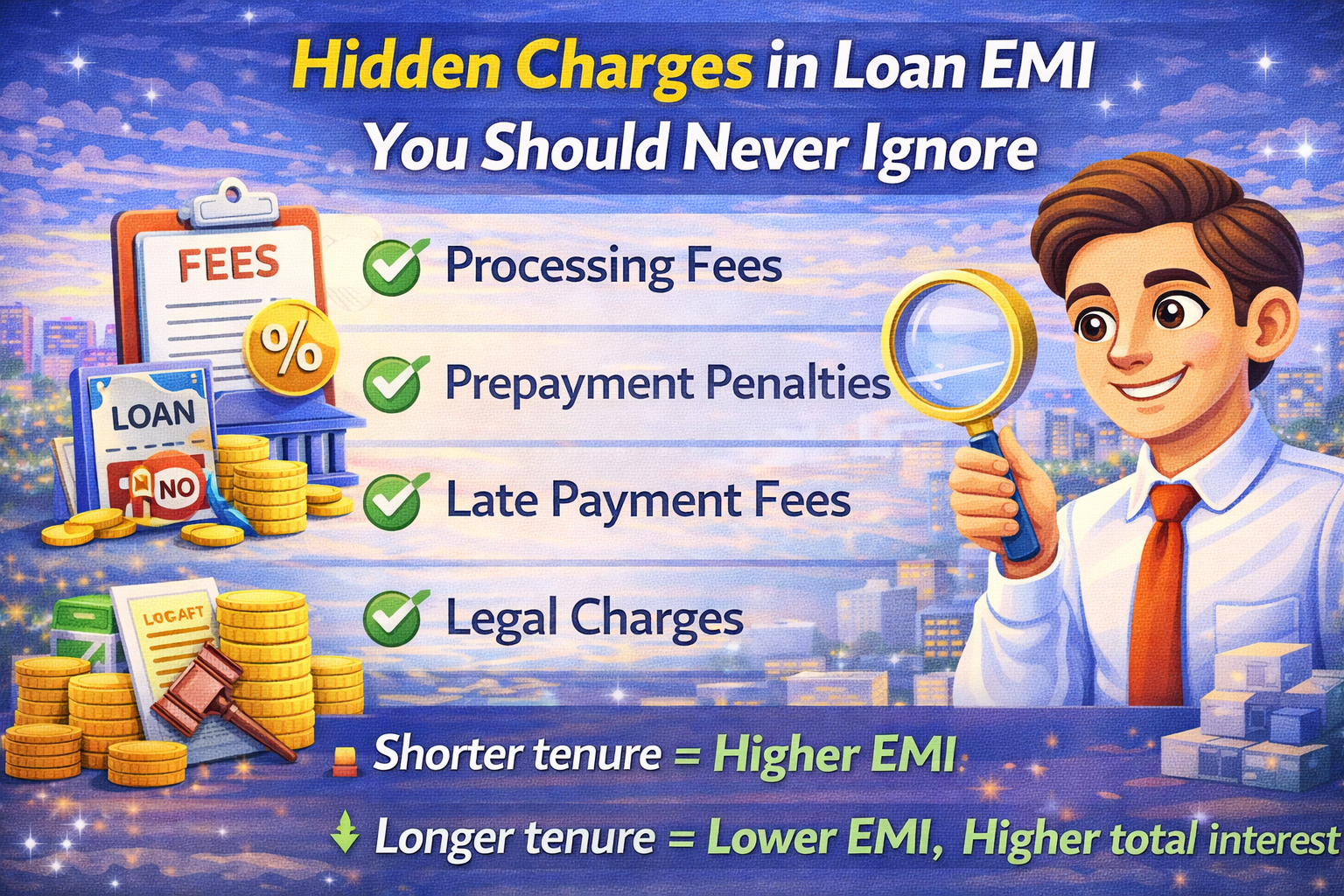 Hidden Charges in Loan EMI You Should Never Ignore 
